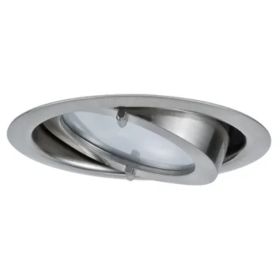 Produktbild von Paulmann Möbel Einbauleuchten Dress schwenkbar max.20W 12V G4 70mm Eisen gebürstet/Alu