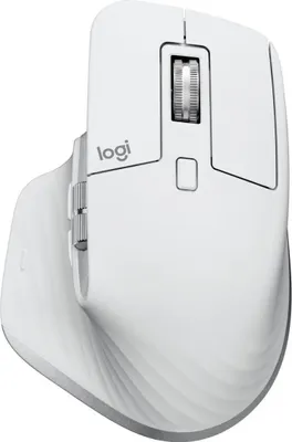 Obrázok produktu pre Logitech MX Master 3S, Pravoruké, Optický, Bluetooth, 8000 DPI, Šedá