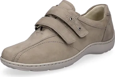 Immagine prodotto di Waldläufer scarpa da donna in pelle con velcro taupe 6,5