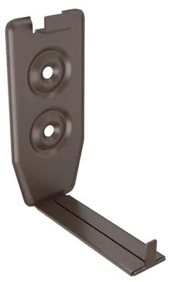 Produktbild von ZAMBELLI Verstellwinkel für Stirnbretthalter (halbrund), verzinkt alle RG Kupferbraun variabler Neigungswinkel, Dachrinnenzubehör, einfache Montage