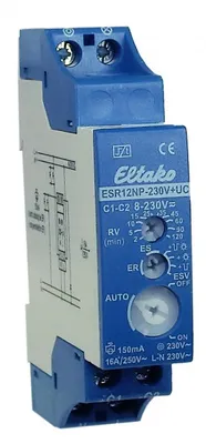 Produktbild von ELTAKO Stromstoßschalter 230VAC 1S 1TE 16A 250V REG
