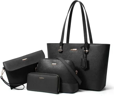 Produktbild von YTL Damen Handtasche Tote Shopper Groß Schultertasche Schwarz-beigefl