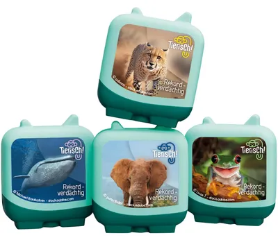 Image de Clever Tonies Animal ! Recordman - composé de 4 Clever Tonies