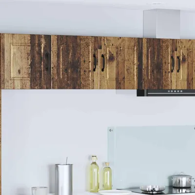 Produktbild von Möbel Wandschrank PORTO Altholz 80 x 31 x 40 cm Holzwerkstoff - Küchenschränke &3046