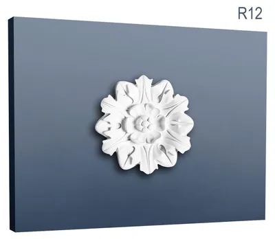Image de Orac Decor R12 LUXXUS Rosace Décoration de plafond Elément de stuc | d 20 cm