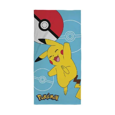 Obrázek produktu pro Ručník Pokémon - Pikachu & Pokéball