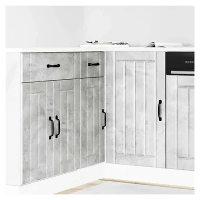 Produktbild von Küchenschränke, Küchenunterschrank, Lucca, Betongrau, Holzwerkstoff