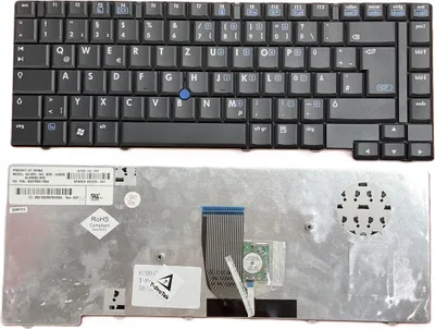 Obrázek produktu pro NĚMECKÁ klávesnice černá s trackpointem pro HP Compaq 8510p Business