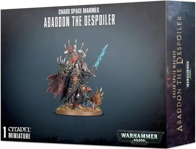 Image de Warhammer 40.000 Chaos Space Marines Abaddon the Despoiler