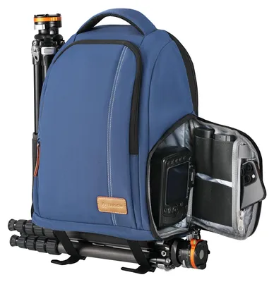Immagine prodotto di TARION Zaino fotografico leggero con scomparto per laptop da 15 pollici, colore blu
