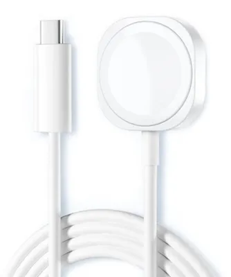 Produktbild von INF Magnetisches Apple Watch Ladekabel, Edelstahl TPE, Type-C, 100cm