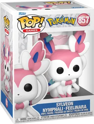Produktbild von Pokémon - Sylveon Nymphali Feelinara 857 - Funko Pop! Vinyl Figur
