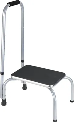 Produktbild von Famanu Sicherheitskrücke mit Handgriff - Höhe 78-98 cm - Schwarz