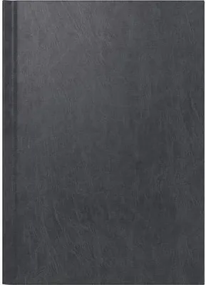 Produktbild von Buchkalender A5 14,5x20,6cm 1Tag/1 Seite schwarz Kalendarium 2023