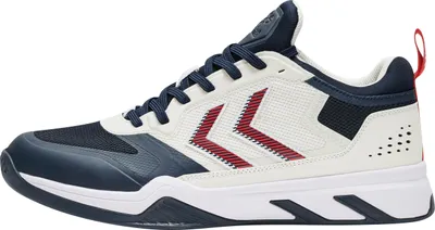 Produktbild von Hummel Uruz Indoor Handballschuhe Sneaker blau/weiss/rot 212117-9806, Schuhgröße:40.5 EU