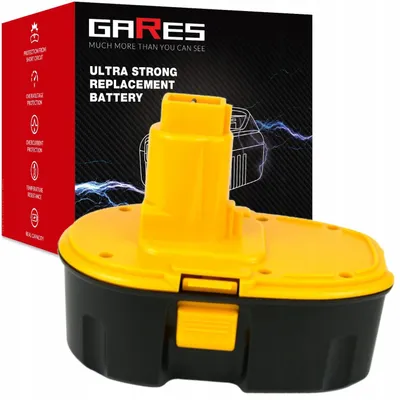 Zdjęcie produktu dla Gares Akumulator do Dewalt DCD925 DCF059KL DC920KA | 18 V 1.5 Ah Inny | Mocna Bateria do Robot Sprzątający | Wydajny Zamiennik Gares®