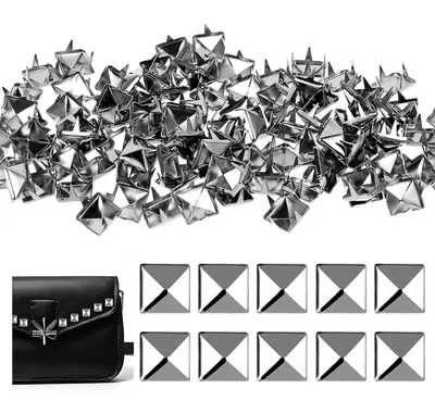 Image de Solidchoice - Coffret de 100 rivets carrés pour travaux sur le cuir