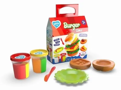 Obrázek produktu pro Sada na modelování z modelíny Burger Time
