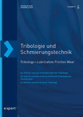 Image de Tribologie und Schmierungstechnik 71, 3 (2024)