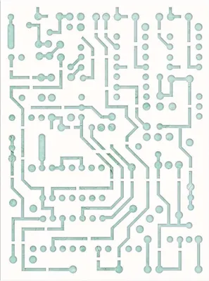 Produktbild von MINTAY KREATIVA Mixed Media Schablone STENCIL - Circuit Board