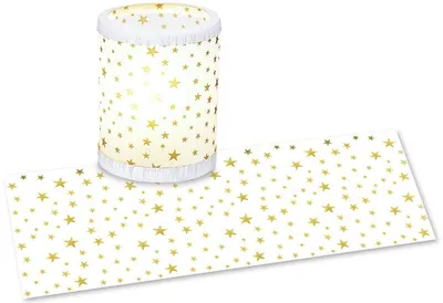Produktbild von Laternenzuschnitte Stenenhimmel Transparentpapier 115g/qm 20x50cm VE=25 Blatt
