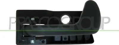 Produktbild von PRASCO FT1328402 Türgriff Innen Hinten Links Vorne Links für FIAT PUNTO (176) Schwarz