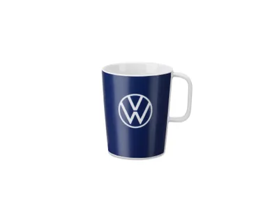 Produktbild von Original Volkswagen Logo Tasse Kaffeetasse Kaffeebecher Cafe Porzellan