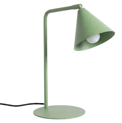 Produktbild von Schreibtischleuchte NOX salbeigrün 1xE14 10W Stahl 35x18x18cm Sollux Lighting