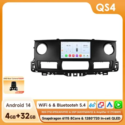 Immagine prodotto di Autoradio Android con schermo touchscreen da 10,1 pollici e compatibile con CarPlay, per auto prodotte a partire dal 2003