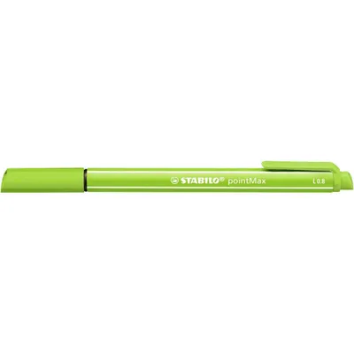 Produktbild von Filzschreiber - STABILO pointMax - Einzelstift - hellgrün
