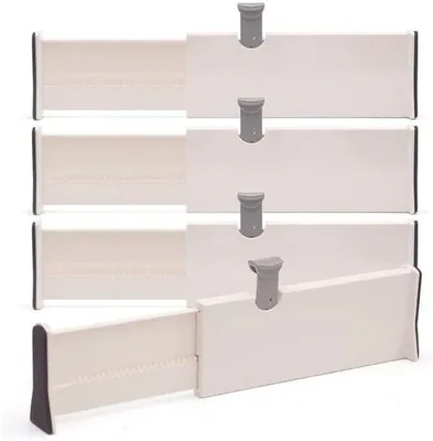 Obrázok produktu pre Organizér do zásuvky 28-43 cm, 4-pack, plast, do kuchyne