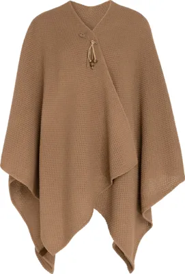 Produktbild von Knit Factory Jazz Poncho Cape - Nude - One Size