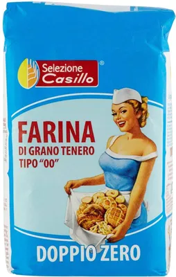 Produktbild von 3x Farina Selezione Casillo Molino Doppio zero Tipo 00 Flour Pizzamehl Pizza Mehl 3kg