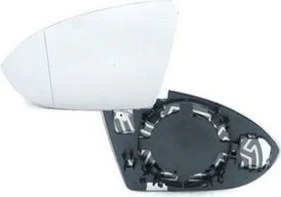 Produktbild von Spiegelglas Glas Ersatzspiegel links Halteclip beheizt passend für VW Golf 7