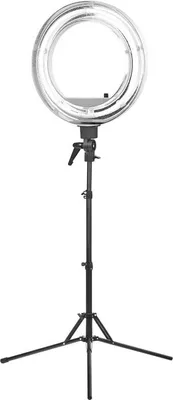 Image de Lampe annulaire 18" 55 W FLUORESCENTE BLANCHE + PIED