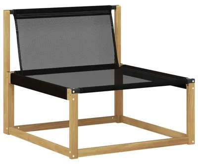 Zdjęcie produktu dla Zestaw wypoczynkowy ogrodowy vidaXL, 7 elementów, biały i kremowy, 79 x 79 x 37 cm
