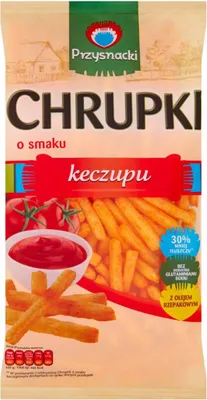 Zdjęcie produktu dla Przysnacki Chrupki o smaku keczup 120 g