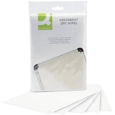 Immagine prodotto di Q-Connect® KF04506 Salviette di pulizia - asciutte, 20 salviette