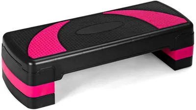 Produktbild von GOPLUS Höhenverstellbarer Stepper, Step-Bench mit 3 Stufen (10/15/20cm), Steppbrett für Aerobic & Fitness-Workouts, Trainingsbrett, bis 250 kg beslastbar