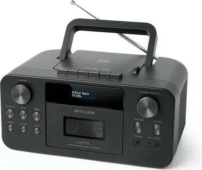 Image de Muse M-182DB - Lecteur portable Bluetooth, DAB+, CD et cassette