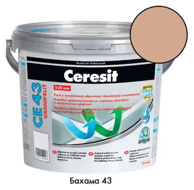 Obrázek produktu pro Fugovací směs CERESIT CE 43 BAHAMA, 43