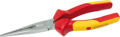 Obrázek produktu pro VDE kleště s dlouhým nosem DIN 5745 rovné délka 200 mm