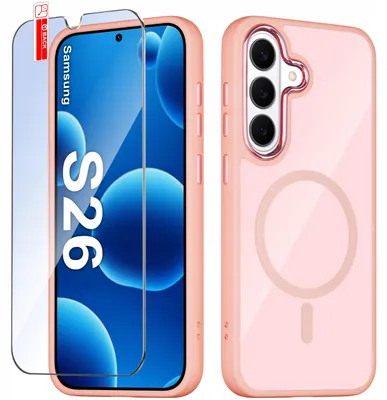 Zdjęcie produktu dla Etui Do Samsung S26 Case Do Magsafe Matowe Magnetyczne Premium + Szkło 9H