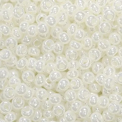 Produktbild von Rocailles 2,5 mm wollweiß VE=6x13g