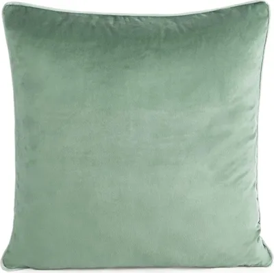 Produktbild von EUROFIRANY | Zierkissenbezug - 60 x 60 cm - dunkelmintfarbene Kissenhülle - Stilvoll und Elegant