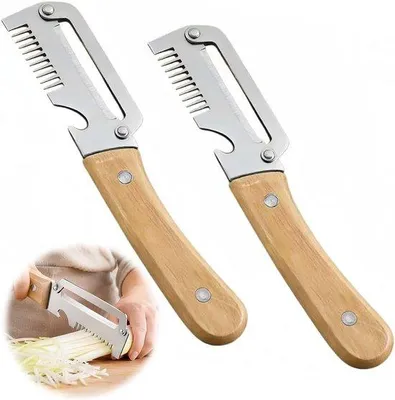Produktbild von Dunschiler 3-in-1 - Edelstahl - Ergonomischer Griff - Einfaches Schälen