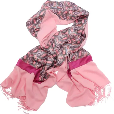 Zdjęcie produktu dla 5917AG sciarpa stola donna NO BRAND różowy szalik kobieta