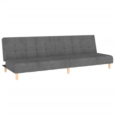 Zdjęcie produktu dla VidaXL 375754, Szary, Pianka, Plastik, Poliester, Drewno, 2000 mm, 1000 mm, 320 mm