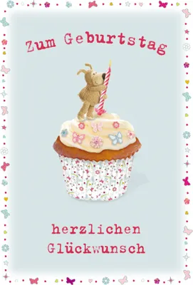 Produktbild von Geburtstag  Unverpackt  Glückwunschkarte im Format 115x17cm mit Umschl