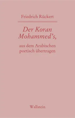 Image de Der Koran Mohammed's, aus dem Arabischen poetisch übertragen
